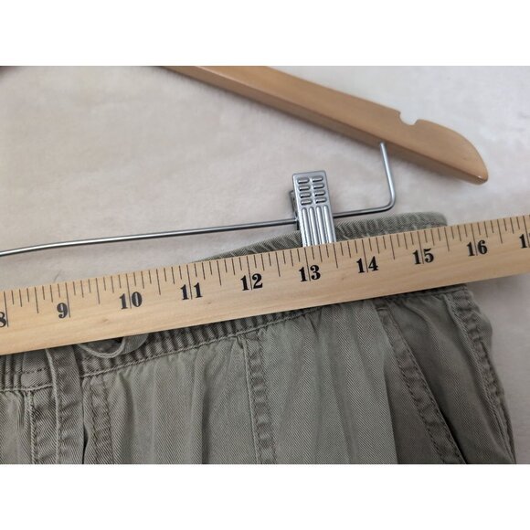 C&C California Cargo Jogger Pants Women L Green Minimalist Travel Elastic Wasit - Picture 11 of 13